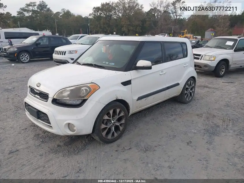 KNDJT2A63D7772211 2013 Kia Soul !