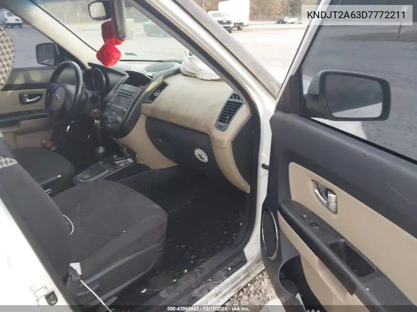 KNDJT2A63D7772211 2013 Kia Soul !
