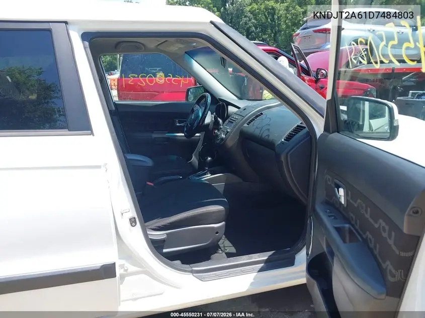 2013 Kia Soul + VIN: KNDJT2A61D7484803 Lot: 45550231
