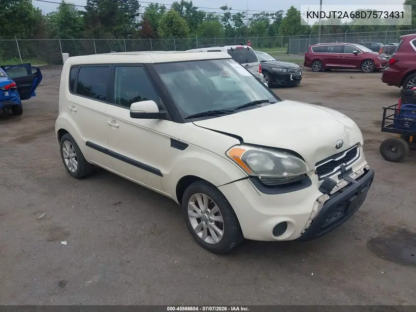 2013 Kia Soul + VIN: KNDJT2A68D7573431 Lot: 45566604