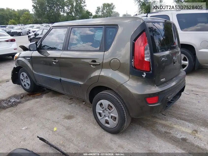 2013 Kia Soul VIN: KNDJT2A53D7528405 Lot: 45629779