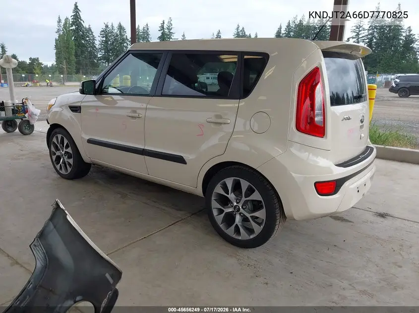 2013 Kia Soul ! VIN: KNDJT2A66D7770825 Lot: 45656249