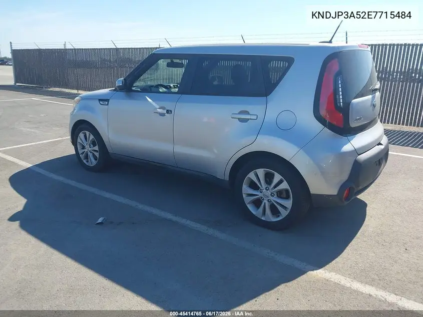 2014 Kia Soul + VIN: KNDJP3A52E7715484 Lot: 45414765