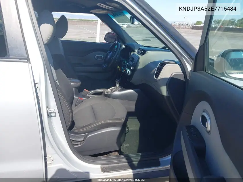 2014 Kia Soul + VIN: KNDJP3A52E7715484 Lot: 45414765