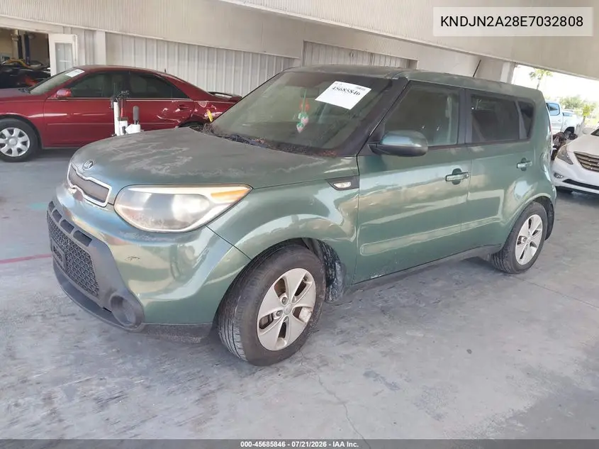 2014 Kia Soul VIN: KNDJN2A28E7032808 Lot: 45685846