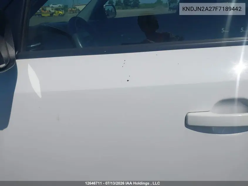 2015 Kia Soul Lx/Lx+ VIN: KNDJN2A27F7189442 Lot: 12646711