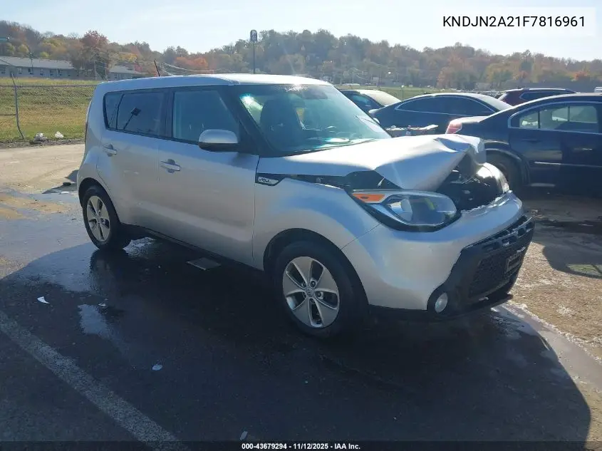 KNDJN2A21F7816961 2015 Kia Soul