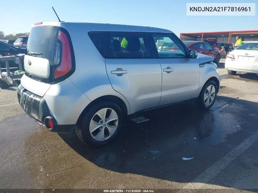 KNDJN2A21F7816961 2015 Kia Soul