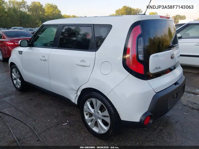 KNDJP3A58F7143063 2015 Kia Soul +