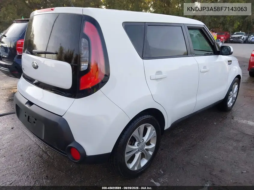 KNDJP3A58F7143063 2015 Kia Soul +