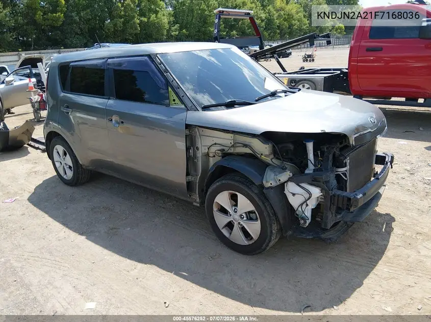 2015 Kia Soul VIN: KNDJN2A21F7168036 Lot: 45576252