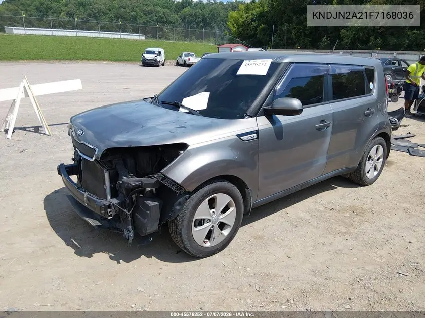 2015 Kia Soul VIN: KNDJN2A21F7168036 Lot: 45576252