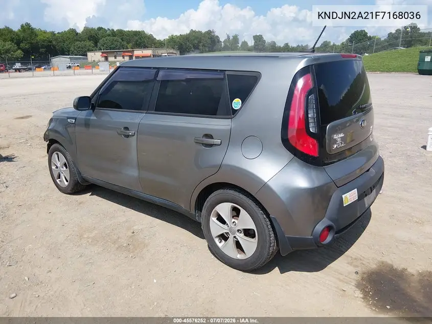 2015 Kia Soul VIN: KNDJN2A21F7168036 Lot: 45576252
