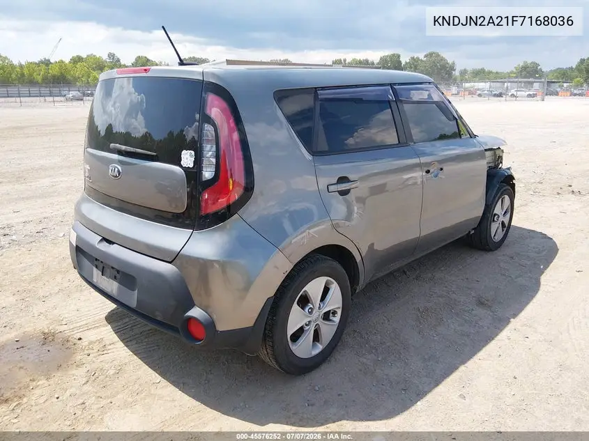 2015 Kia Soul VIN: KNDJN2A21F7168036 Lot: 45576252