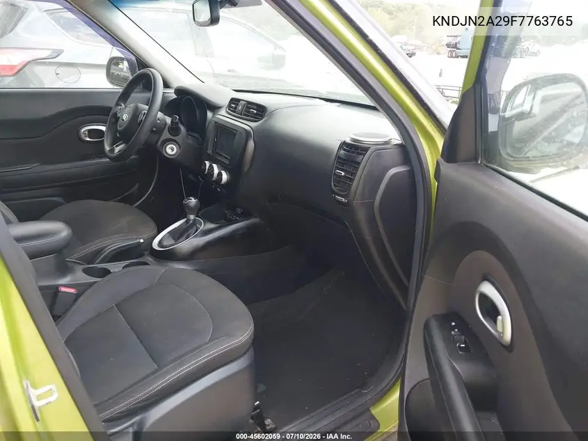 2015 Kia Soul VIN: KNDJN2A29F7763765 Lot: 45602059