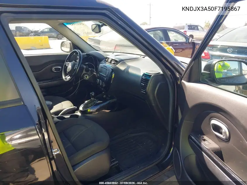 2015 Kia Soul ! VIN: KNDJX3A50F7195867 Lot: 45603952