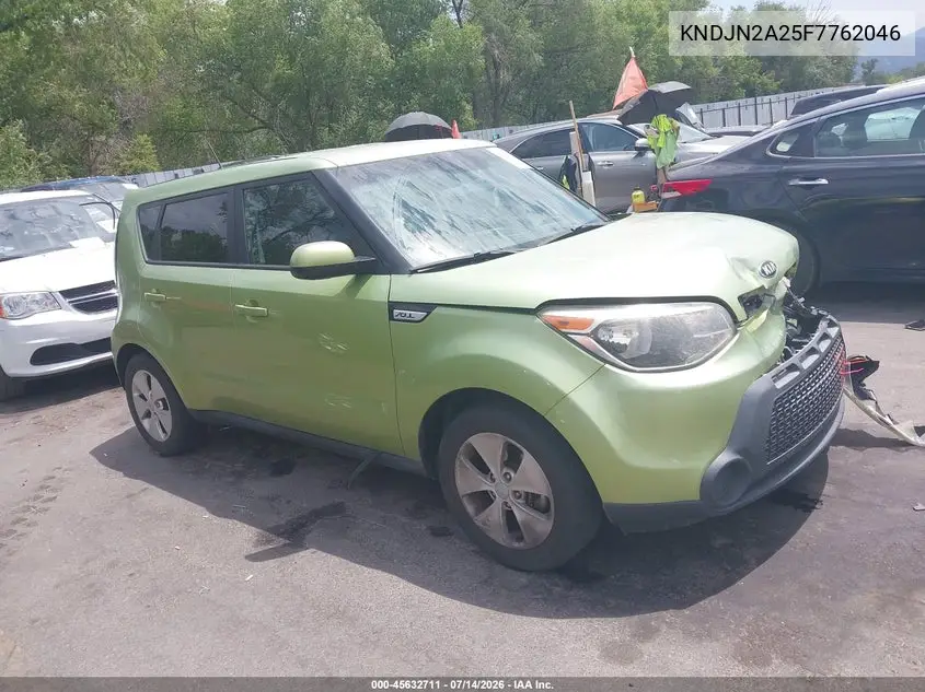 2015 Kia Soul VIN: KNDJN2A25F7762046 Lot: 45632711
