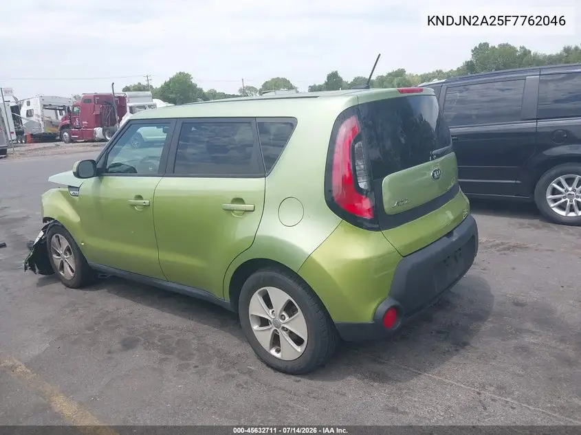 2015 Kia Soul VIN: KNDJN2A25F7762046 Lot: 45632711