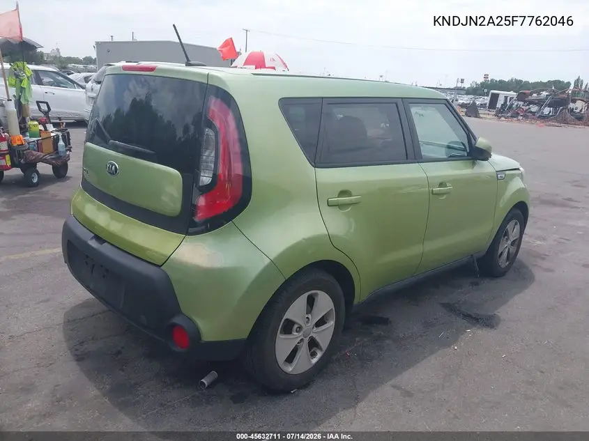 2015 Kia Soul VIN: KNDJN2A25F7762046 Lot: 45632711