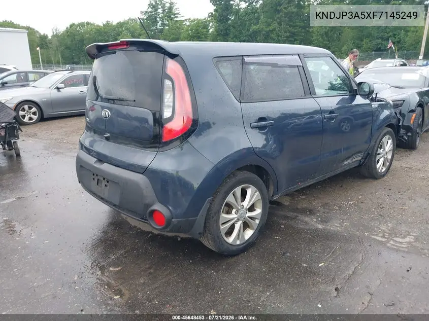 2015 Kia Soul + VIN: KNDJP3A5XF7145249 Lot: 45648453