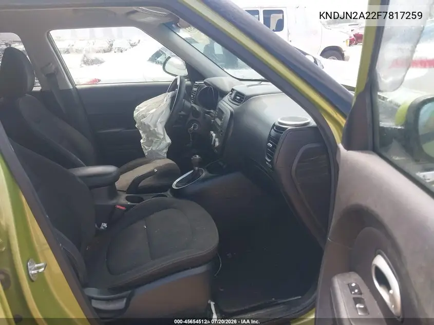 2015 Kia Soul VIN: KNDJN2A22F7817259 Lot: 45654512