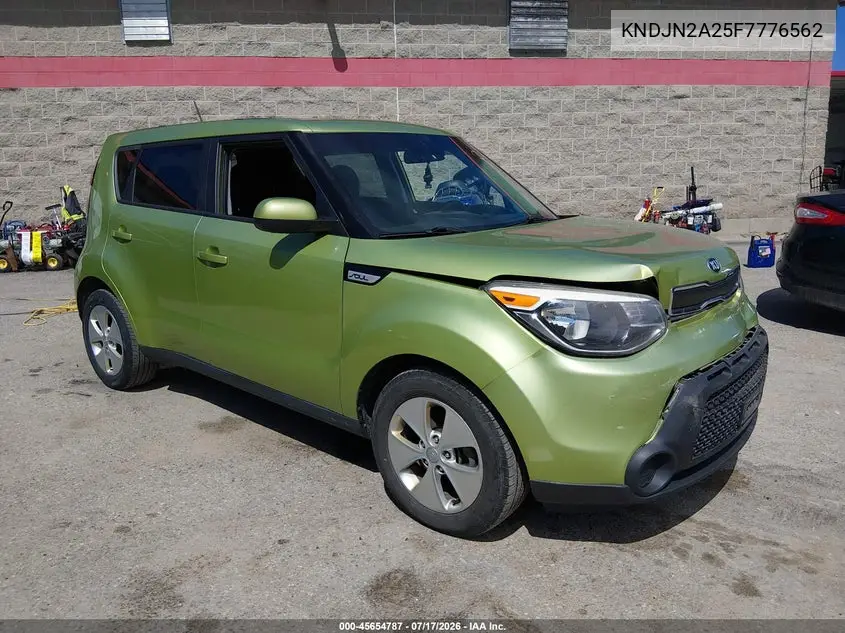 2015 Kia Soul VIN: KNDJN2A25F7776562 Lot: 45654787