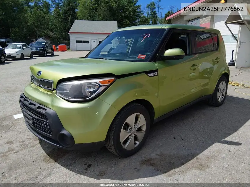2015 Kia Soul VIN: KNDJN2A25F7776562 Lot: 45654787