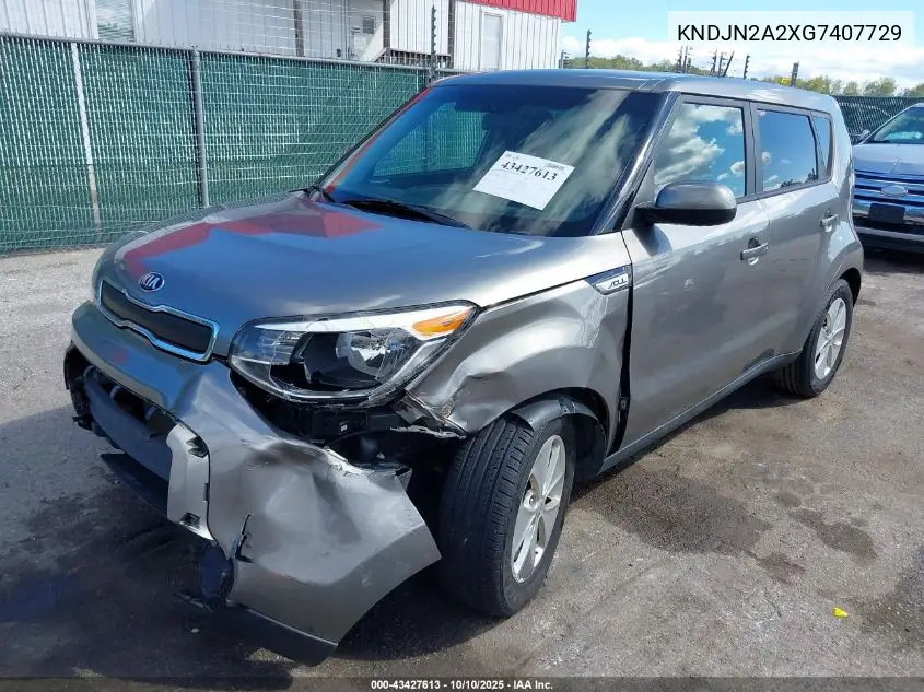 KNDJN2A2XG7407729 2016 Kia Soul