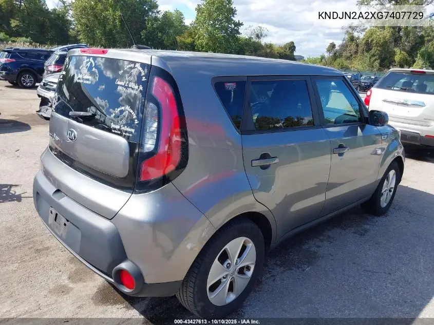 KNDJN2A2XG7407729 2016 Kia Soul