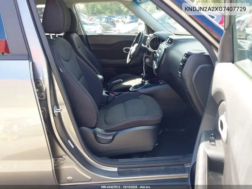KNDJN2A2XG7407729 2016 Kia Soul