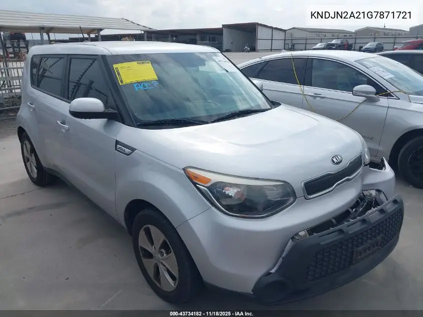 KNDJN2A21G7871721 2016 Kia Soul