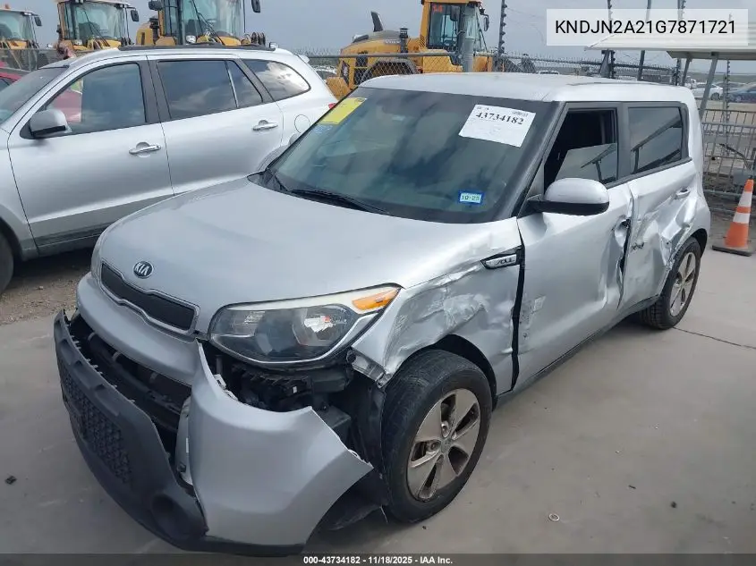 KNDJN2A21G7871721 2016 Kia Soul