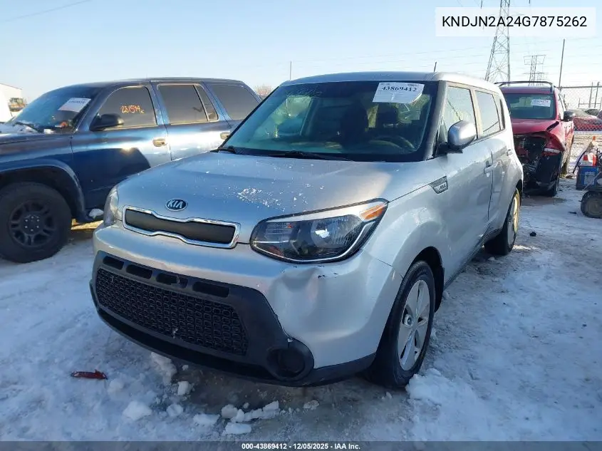 KNDJN2A24G7875262 2016 Kia Soul