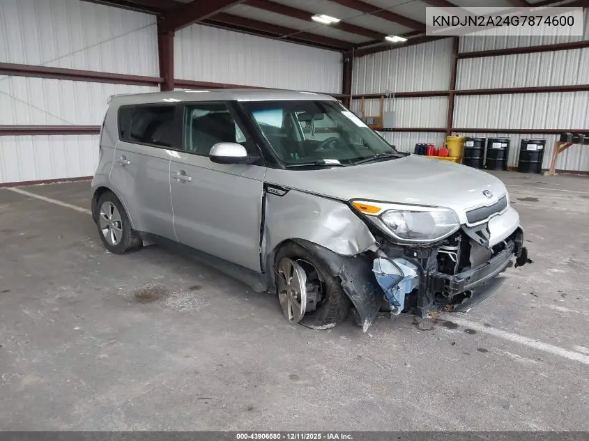 KNDJN2A24G7874600 2016 Kia Soul