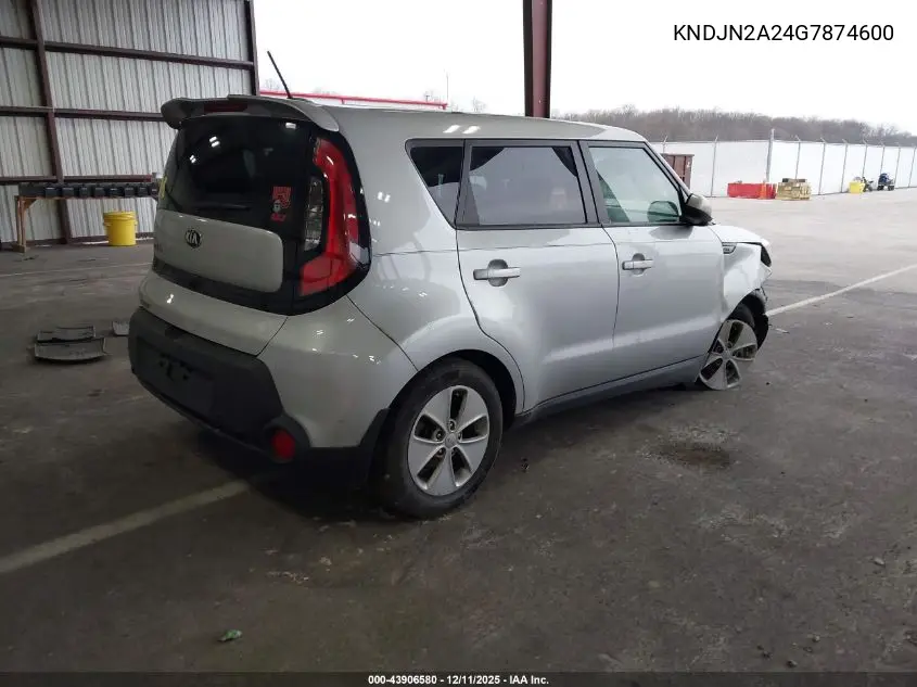 KNDJN2A24G7874600 2016 Kia Soul