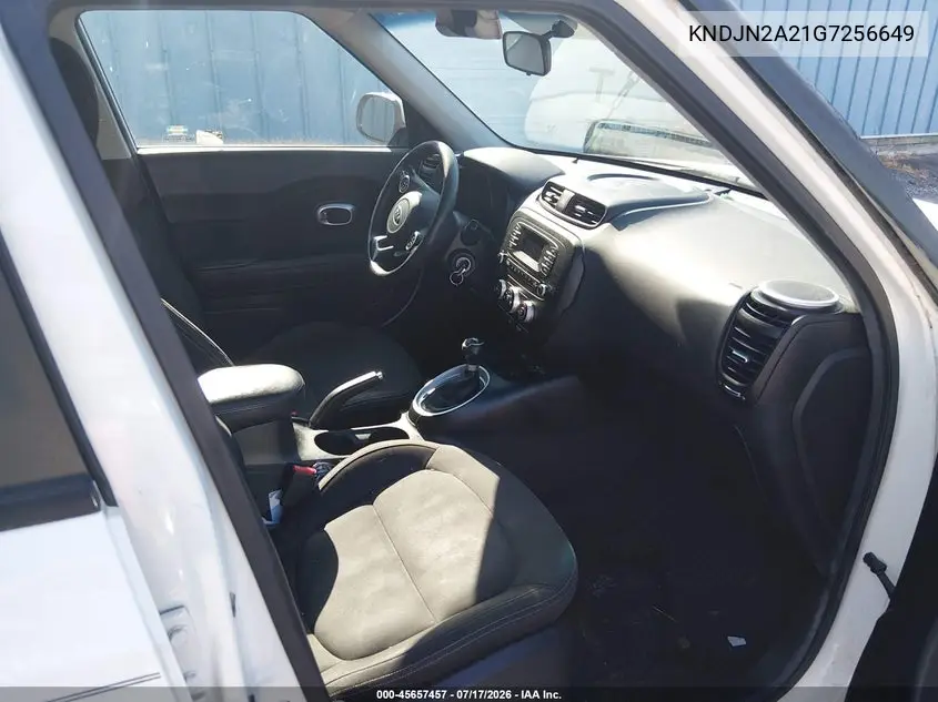 2016 Kia Soul VIN: KNDJN2A21G7256649 Lot: 45657457
