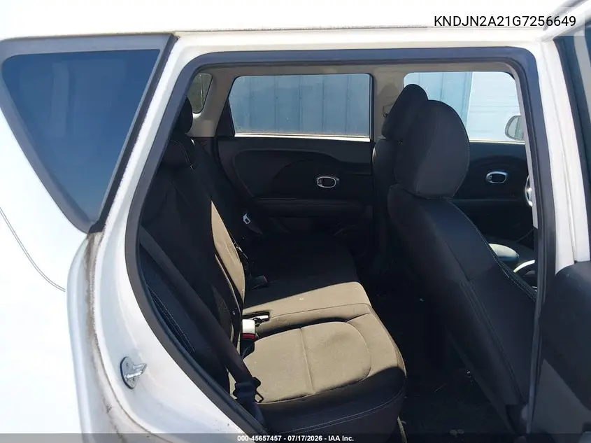 2016 Kia Soul VIN: KNDJN2A21G7256649 Lot: 45657457