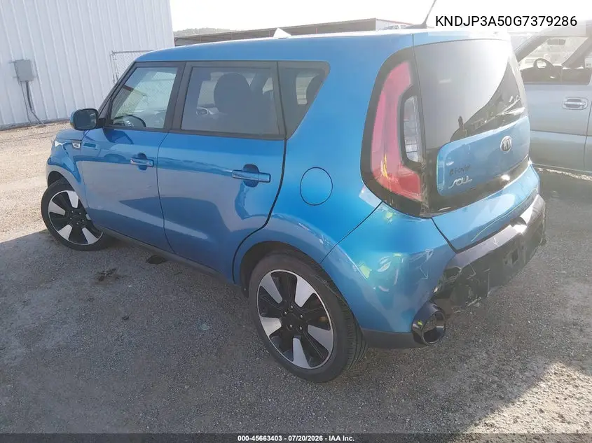 2016 Kia Soul + VIN: KNDJP3A50G7379286 Lot: 45663403