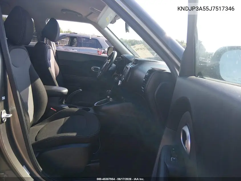 2018 Kia Soul + VIN: KNDJP3A55J7517346 Lot: 45387954