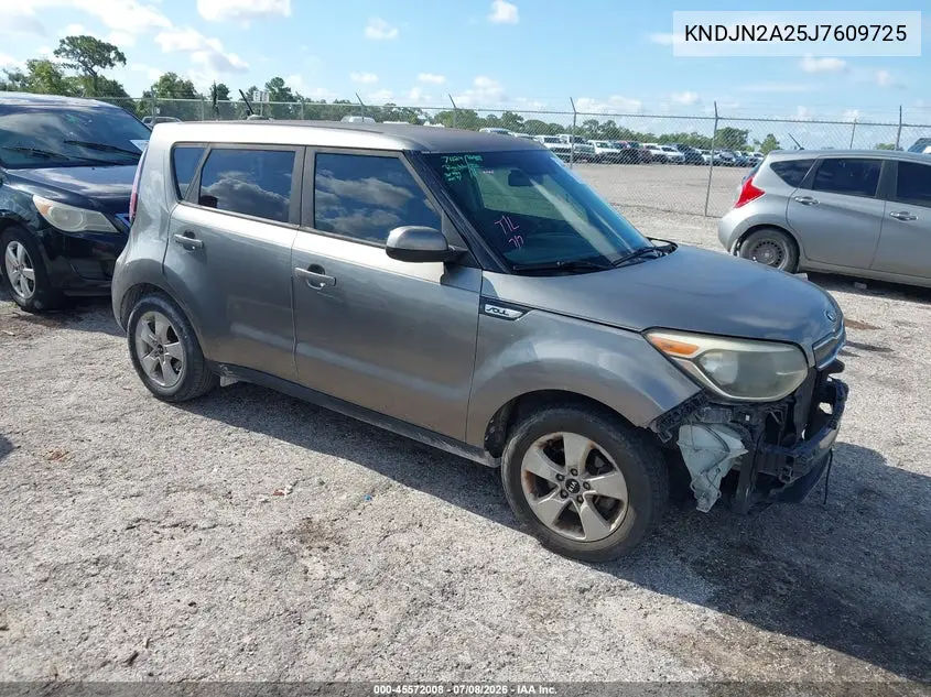 2018 Kia Soul VIN: KNDJN2A25J7609725 Lot: 45572008