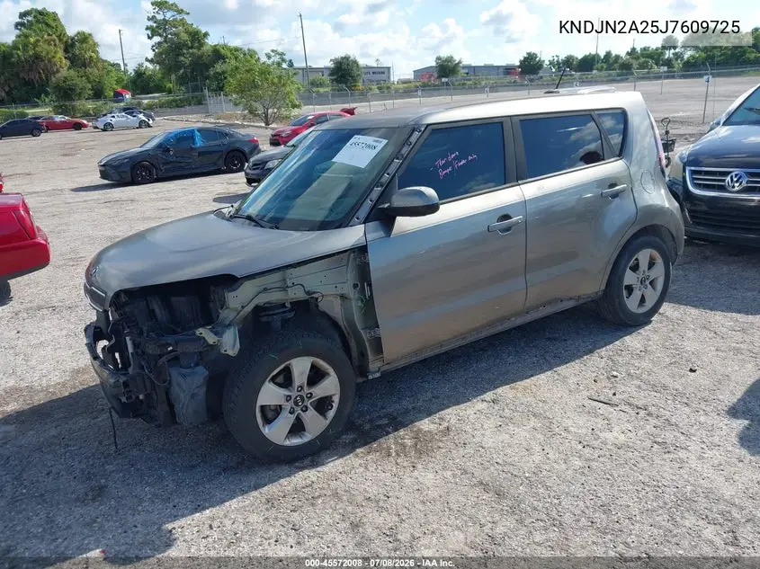 2018 Kia Soul VIN: KNDJN2A25J7609725 Lot: 45572008