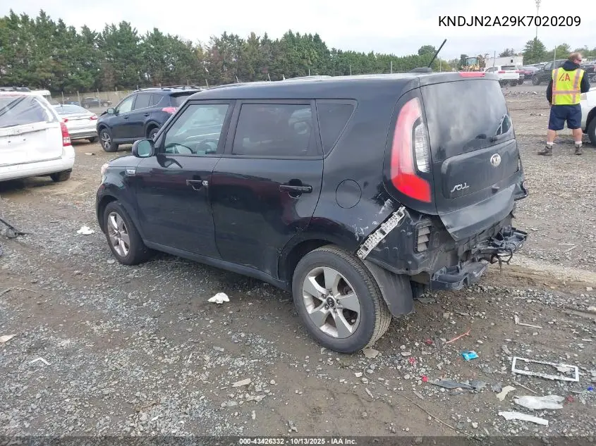 KNDJN2A29K7020209 2019 Kia Soul