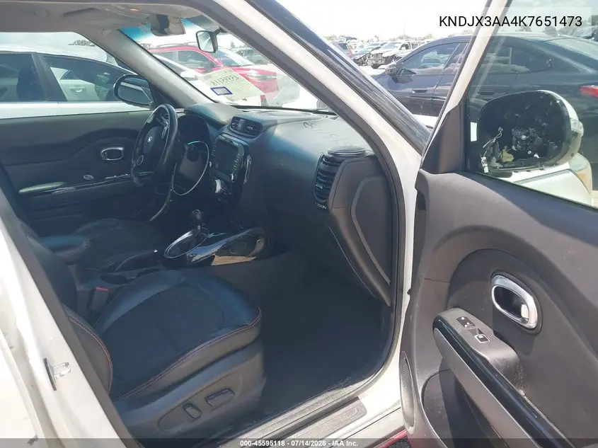 2019 Kia Soul ! VIN: KNDJX3AA4K7651473 Lot: 45595118