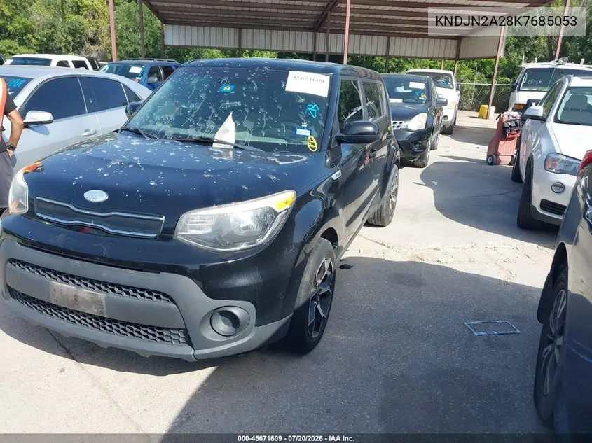 2019 Kia Soul VIN: KNDJN2A28K7685053 Lot: 45671609