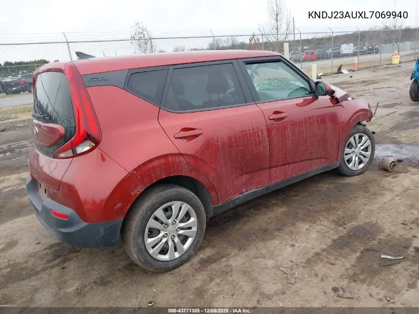 KNDJ23AUXL7069940 2020 Kia Soul Lx
