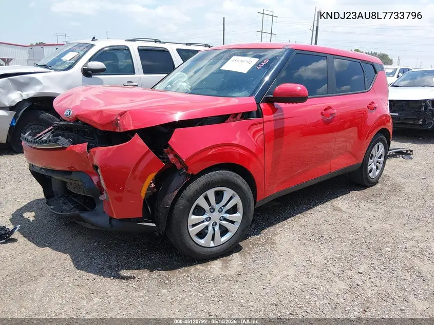 KNDJ23AU8L7733796 2020 Kia Soul Lx