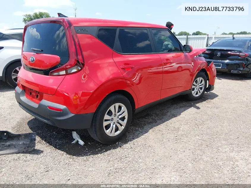 KNDJ23AU8L7733796 2020 Kia Soul Lx