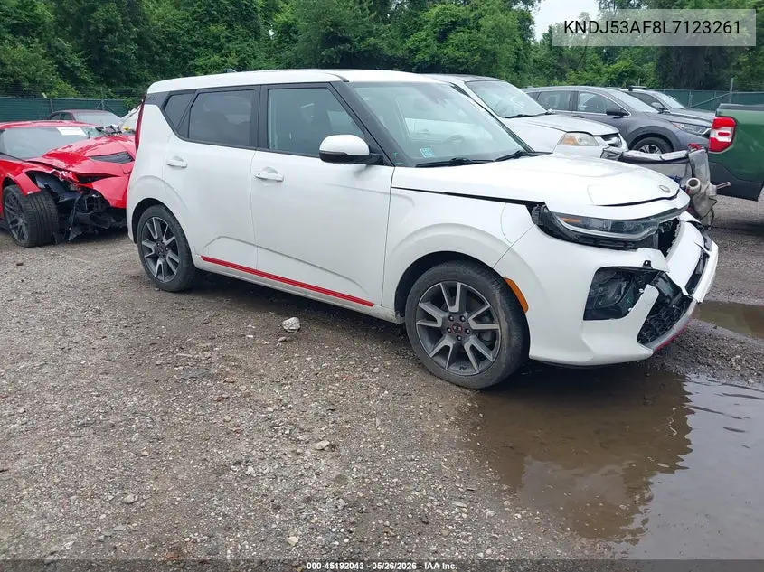 2020 Kia Soul Gt-Line Turbo VIN: KNDJ53AF8L7123261 Lot: 45192043