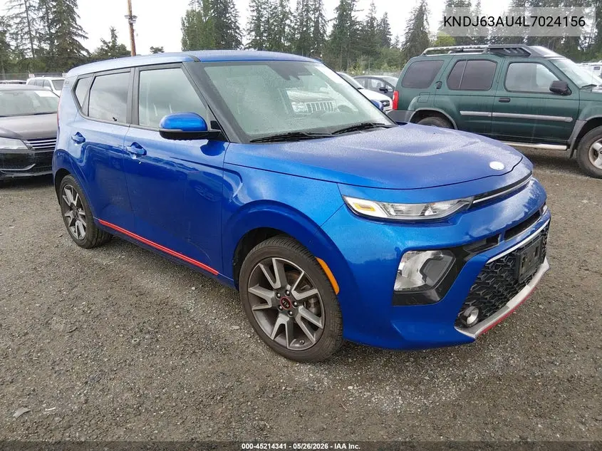 2020 Kia Soul Gt-Line VIN: KNDJ63AU4L7024156 Lot: 45214341