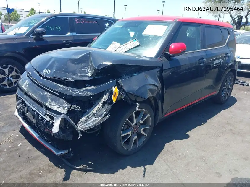 2020 Kia Soul Gt-Line VIN: KNDJ63AU7L7095464 Lot: 45356035